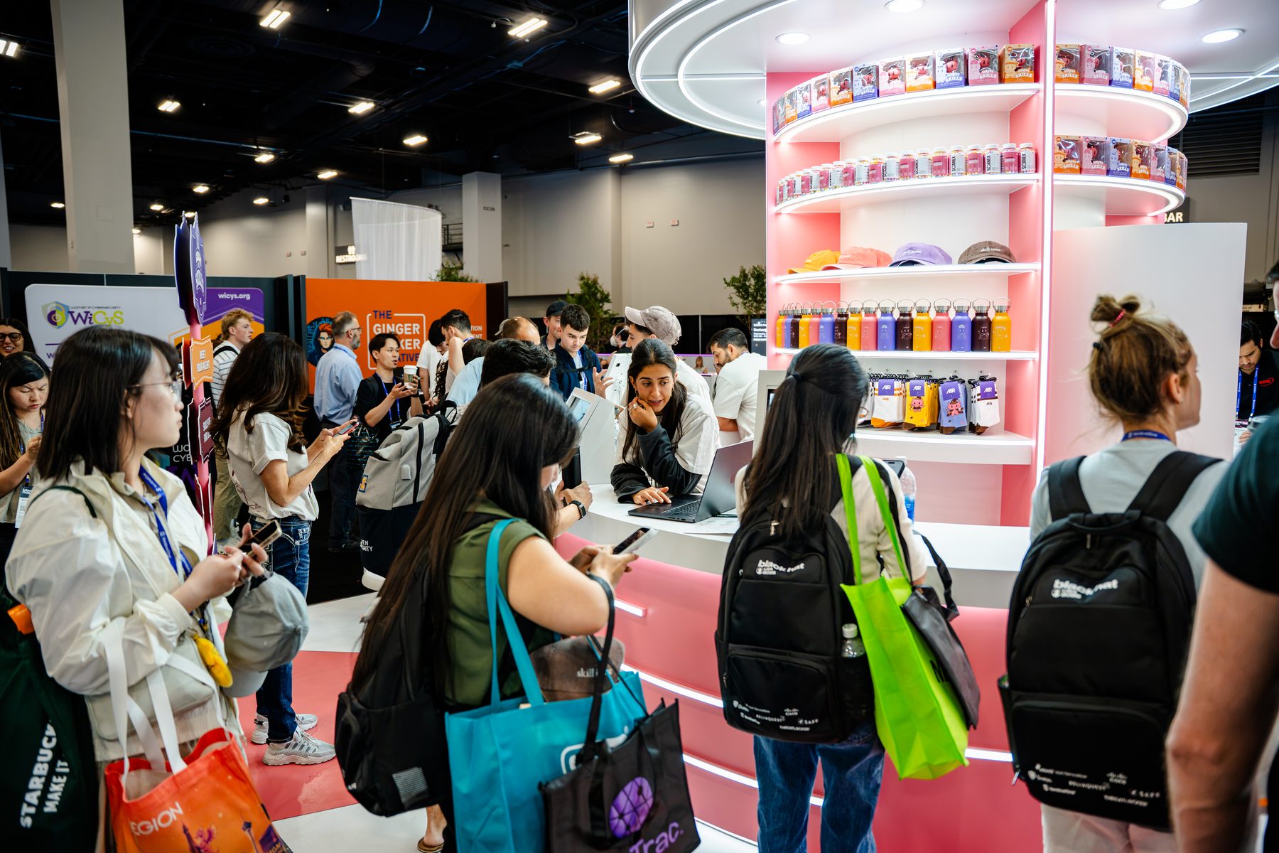 Black Hat USA trade-show exhibit production photo 6